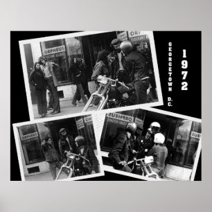 Georgetown, Washington, D.C., 1972 Poster