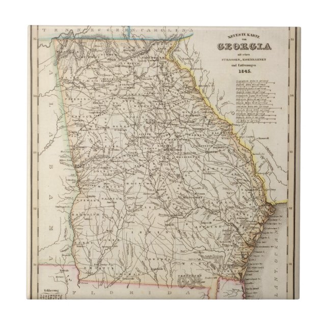 Georgia 14 fliese (Vorderseite)