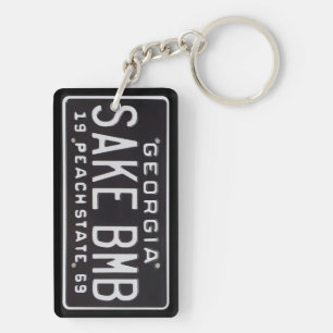 Georgia 1969 Vintager Schlüsselanhänger