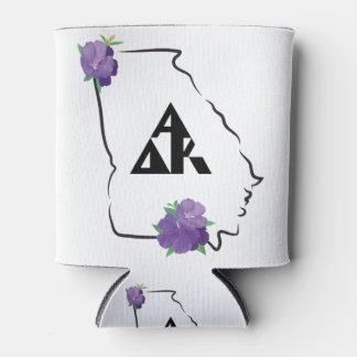 Georgia Alpha Delta Kappa schwarzes Dreieck-Logo Dosenkühler