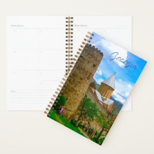 Georgia Ananuri Burg Architektur Natur Planer