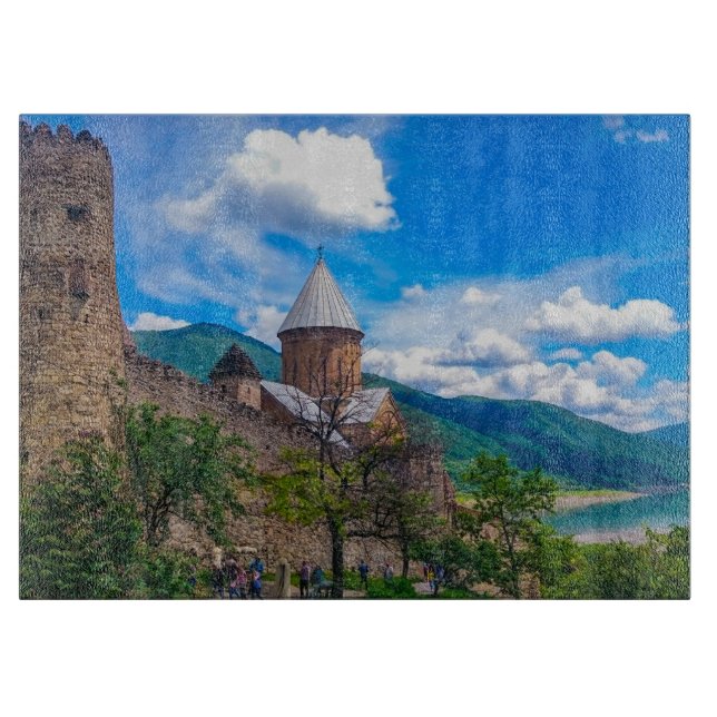 Georgia Ananuri Castle Architecture Schneidebrett (Vorderseite)