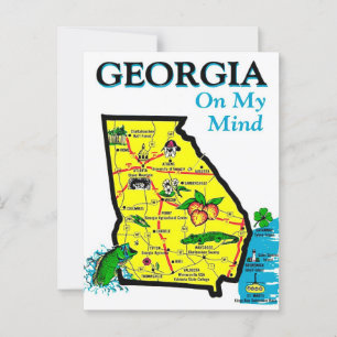 Georgia auf meiner Seele Postkarte