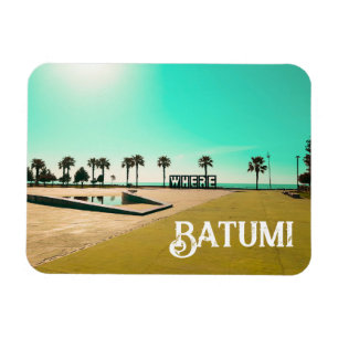 Georgia Batumi Architektur Landschaft Magnet