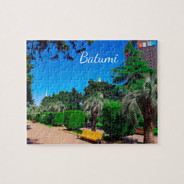 Georgia Batumi Architektur Landschaft Puzzle (Horizontal)