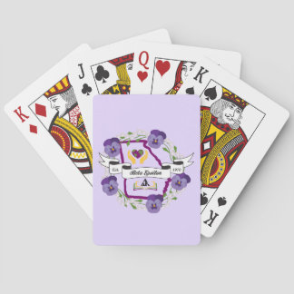 Georgia Beta Epsilon Spielkarten