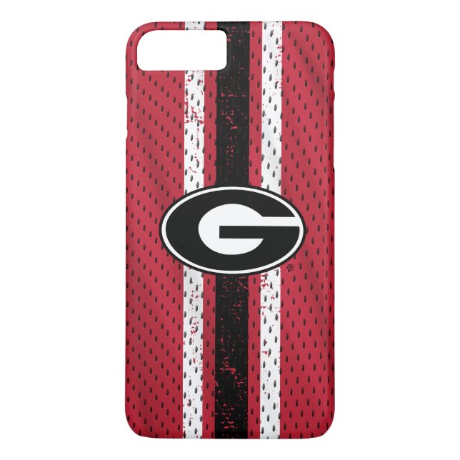 Georgia-Bulldoggen-Logo | Jersey Case-Mate iPhone Hülle (Rückseite)