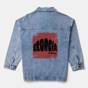 Georgia Bulldogs Denimjacke Jeansjacke