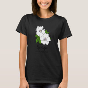 Georgia Cherokee Rose Blume T-Shirt