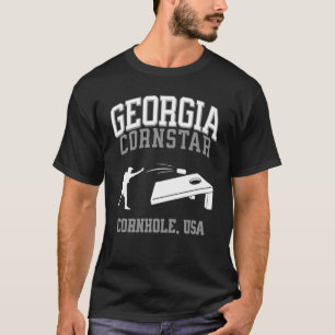 Georgia Cornstar Lucky Cornhole Turnier T-Shirt
