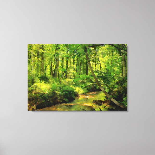 GEORGIA CREEK Leinwand Art (Vorderseite)