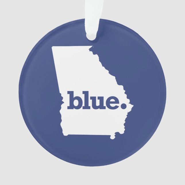 Georgia Demokrat Ornament (Vorderseite)