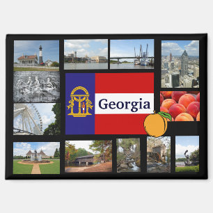 Georgia Der Peach-Staat-Magnet Magnet