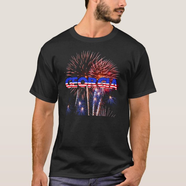 Georgia Fireworks T-Shirt (Vorderseite)