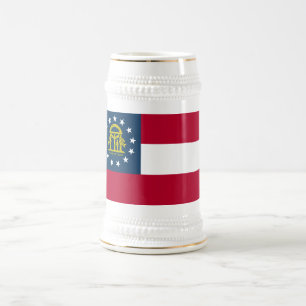 GEORGIA FLAG BIERGLAS