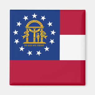 Georgia Flag Magnet
