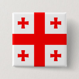 Georgia-Flagge Button
