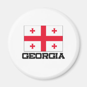 Georgia-Flagge Magnet