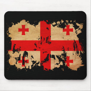 Georgia-Flagge Mousepad