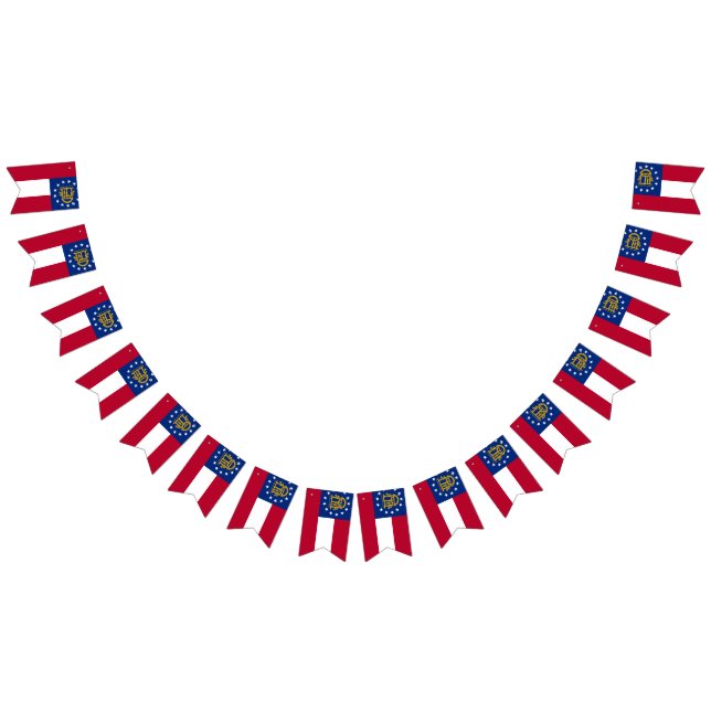 Georgia-Flagge Wimpelkette (Alle)