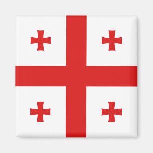 Georgia-Flaggen-Magnet Magnet