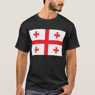 Georgia-Flaggen-T - Shirt