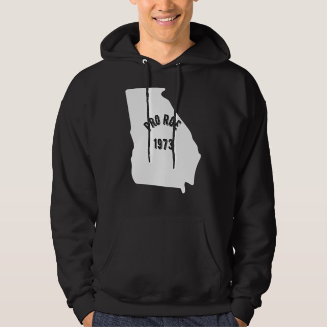 Georgia für Roe 1973 Hoodie (Vorderseite)