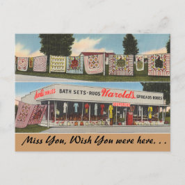 Georgia, Harold's Shop Postkarte