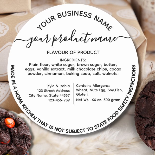 Georgia Hütte Law Food label Aufkleber (Von Creator hochgeladen)