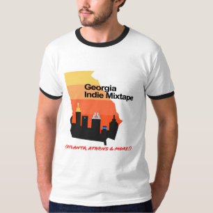 Georgia Indie Mixtape Ringer T - Shirt