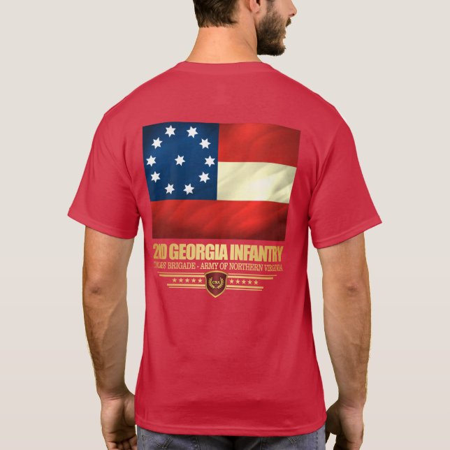 Georgia Infanterie T-Shirt (Rückseite)