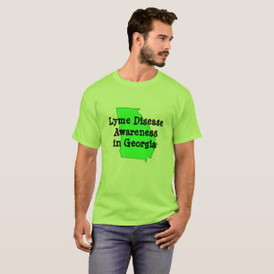 Georgia Lyme-Borreliose-Bewusstseinsshirt T-Shirt