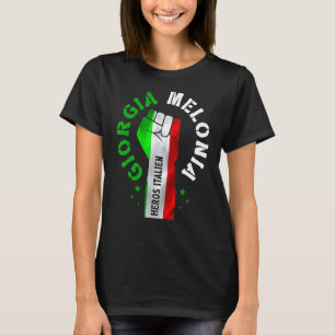 Georgia Meloni Italienische Helden Männer Frauen T-Shirt