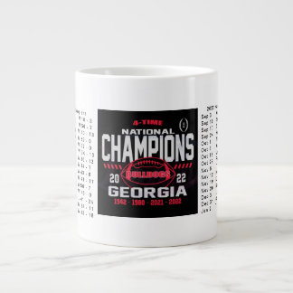 Georgia National Champions Tasse