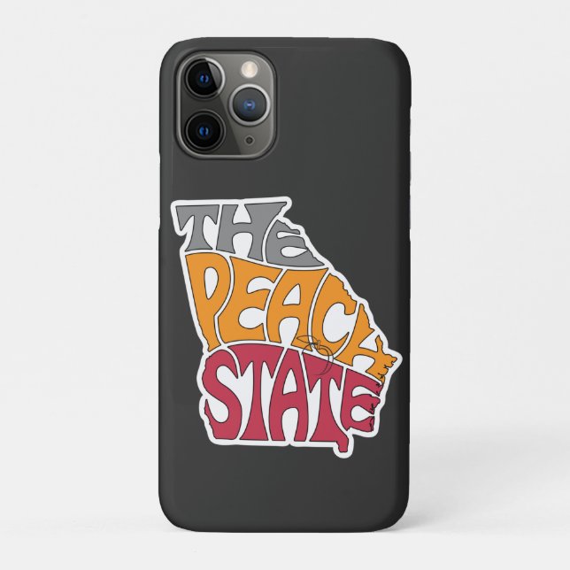 Georgia Nickname Word Art Case-Mate iPhone Hülle (Rückseite)