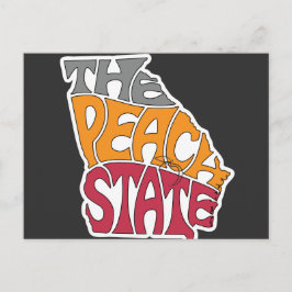 Georgia Nickname Word Art Postkarte