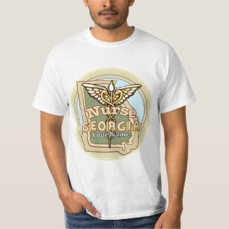 Georgia Nurse Caduceus T-Shirt