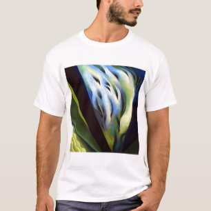 Georgia O Keeffe Blue und Green Music T-Shirt