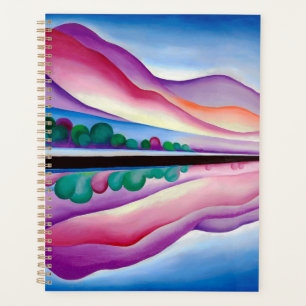 Georgia O'Keeffe, Lake George Spiegelung (1921) Planer