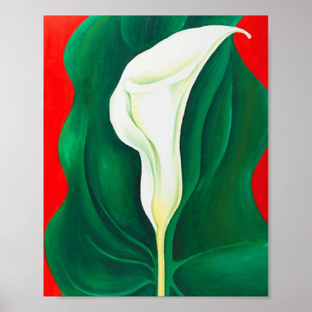 Georgia Okeeffe Poster (Vorne)