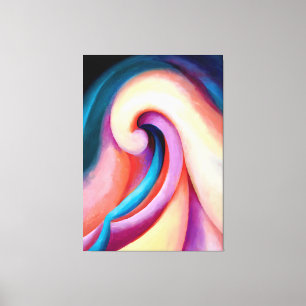 Georgia O'Keeffe - Reihe I, Nr. 3 Leinwanddruck