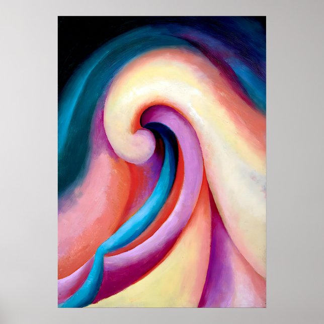 Georgia O'Keeffe - Reihe I, Nr. 3 Poster (Vorne)