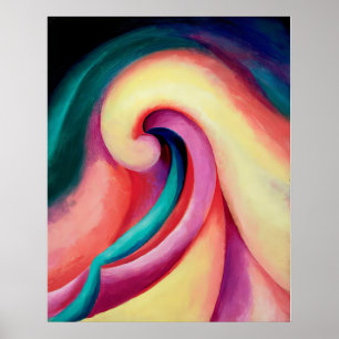 Georgia O'Keeffe - Serie I, Nr. 3 - 1918 Poster