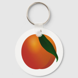 Georgia Peach / Apricot Fruit Schlüsselanhänger