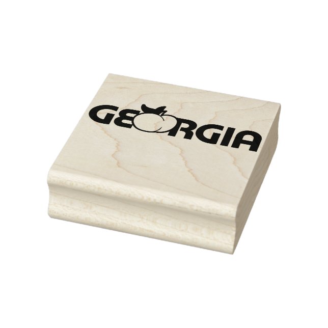 Georgia Peach Gummistempel (Stempel)