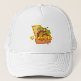 Georgia Peach Hat Truckerkappe