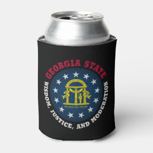 GEORGIA PEACH STAAT FLAG DOSENKÜHLER