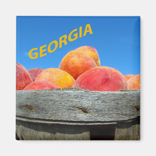 Georgia-Pfirsich-Magnet Magnet