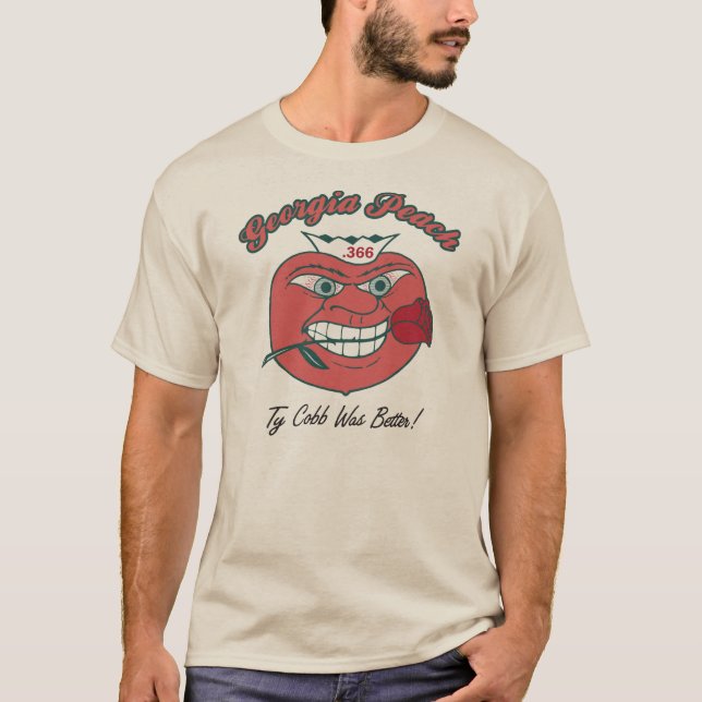 Georgia-Pfirsich T-Shirt (Vorderseite)