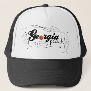 Georgia-Pfirsich Truckerkappe